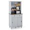 Freestanding Buffet Hutch Kitchen Pantry Storage Cabinet W/ Sliding Doors